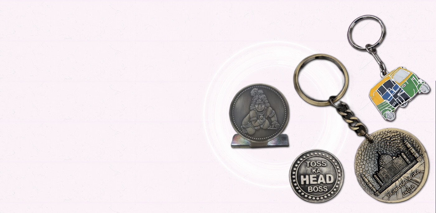 Modern Key Chain & Medals